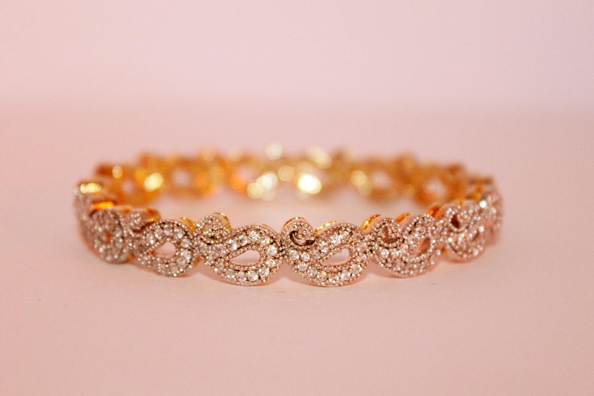 Gold bracelets